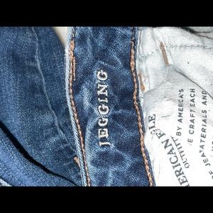 American eagle ripped Jeggings